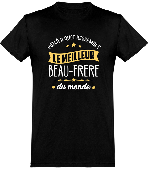  T shirt homme le meilleur beau-frère
