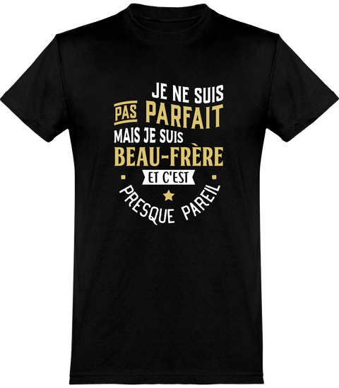  T shirt homme je suis beau-frère