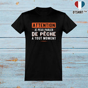  T shirt homme parler de pêche