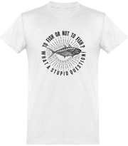  T shirt homme to fish or not to fish