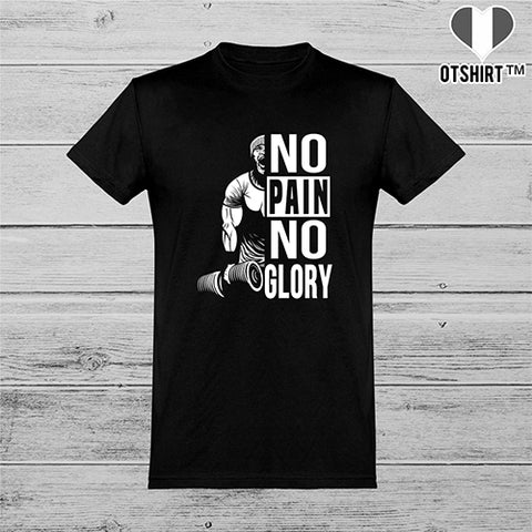  T shirt homme no pain no glory