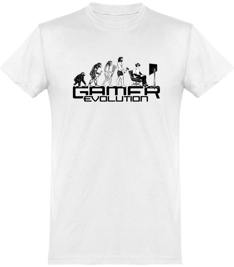  T shirt homme gamer evolution