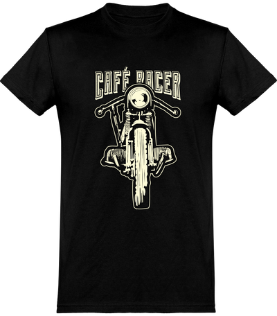  T shirt homme café racer