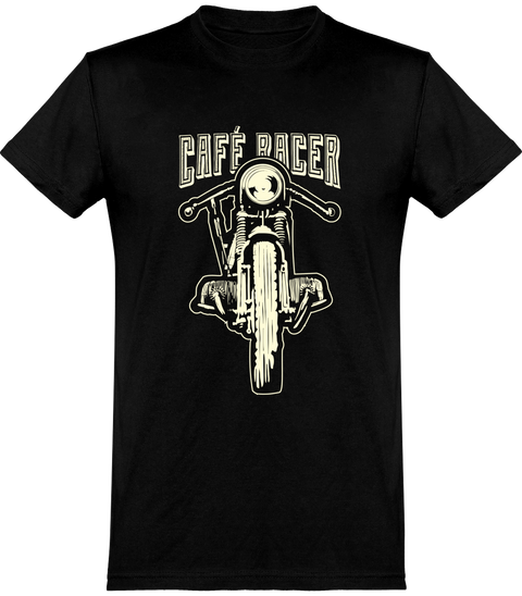  T shirt homme café racer