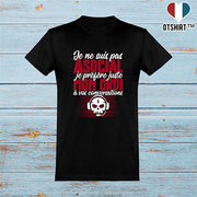  T shirt homme pas asocial ordi