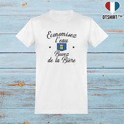  T shirt homme buvez de la bière