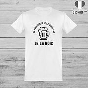  T shirt homme la pression je la bois