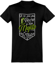  T shirt homme pas accro mojito