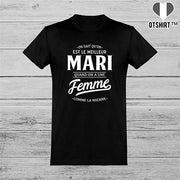 T shirt homme le meilleur mari
