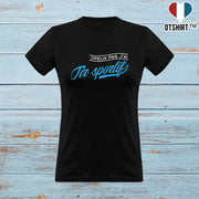 T shirt femme j'peux pas j'ai tir sportif