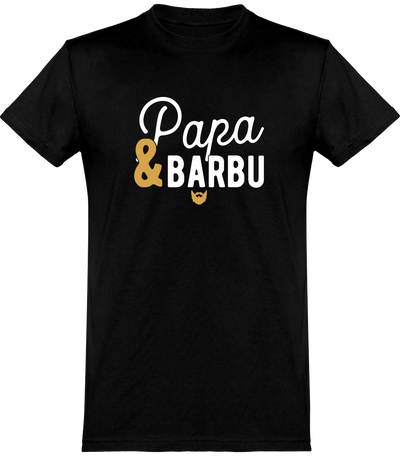  T shirt homme papa & barbu