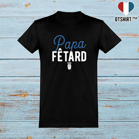  T shirt homme papa fêtard