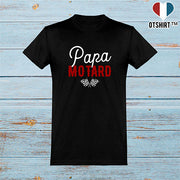 T shirt homme papa motard