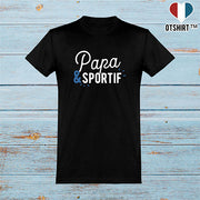  T shirt homme papa & sportif