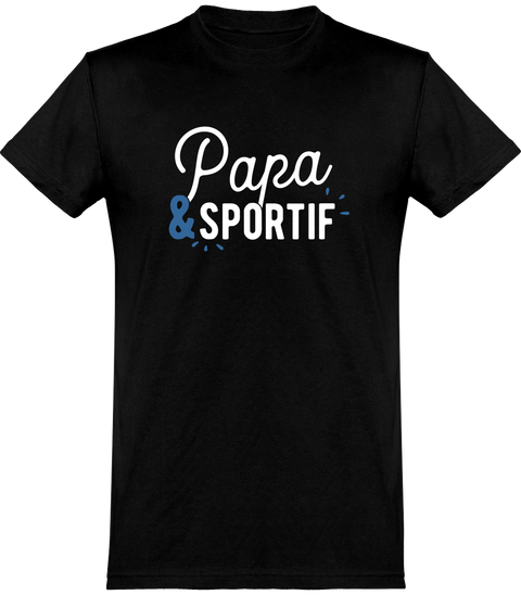  T shirt homme papa & sportif