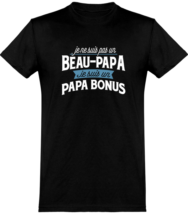  T shirt homme papa bonus beau papa