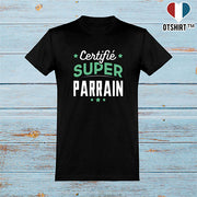  T shirt homme certifié super parrain