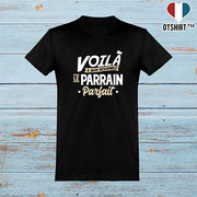  T shirt homme le parrain parfait