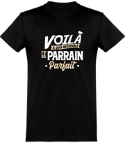  T shirt homme le parrain parfait