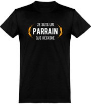  T shirt homme parrain qui déchire