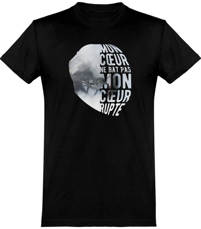  T shirt homme mon coeur rupte