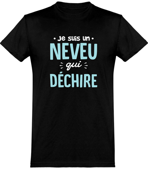  T shirt homme neveu qui déchire