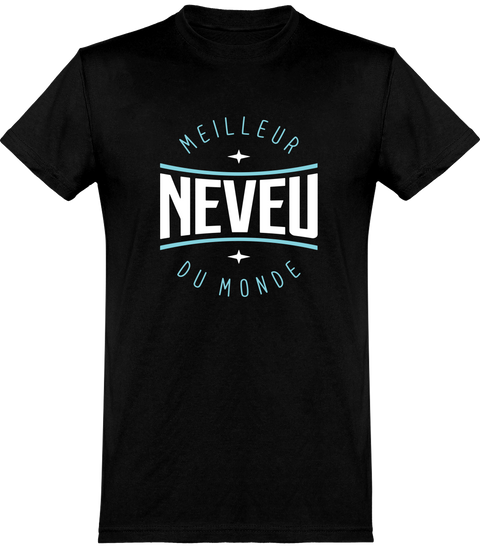  T shirt homme meilleur neveu