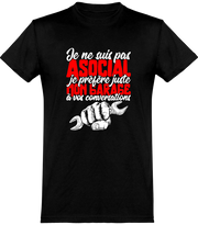 T shirt homme je préfère mon garage
