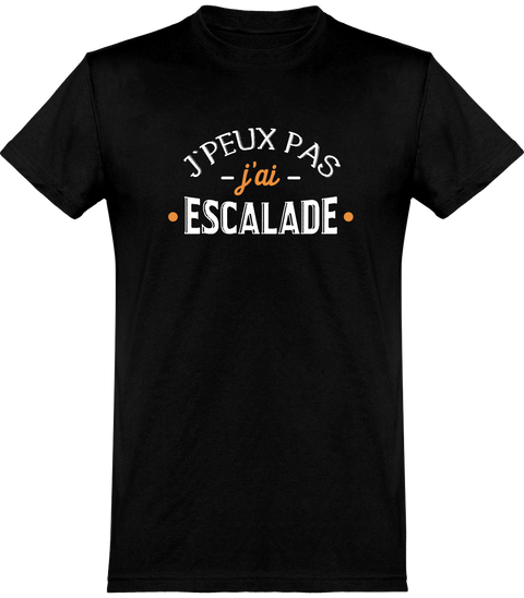  T shirt homme j'ai escalade