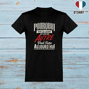  T shirt homme remettre à demain