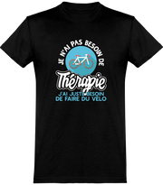  T shirt homme thérapie vélo