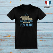  T shirt homme dans ma tête escalade