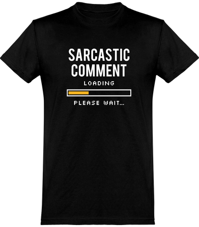  T shirt homme sarcastic comme papant