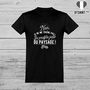  T shirt homme je ne me traîne pas