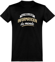  T shirt homme le meilleur informaticien