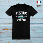  T shirt homme je suis routier