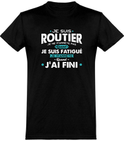  T shirt homme je suis routier