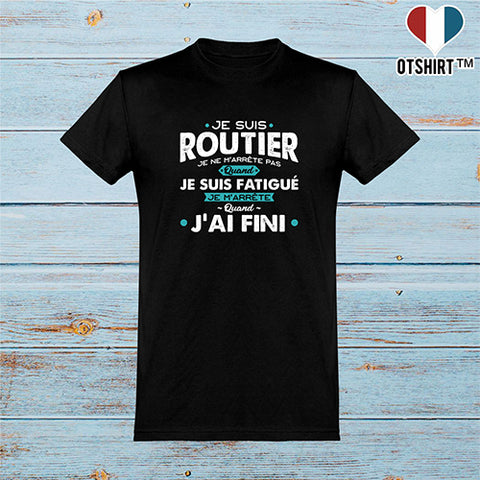  T shirt homme je suis routier