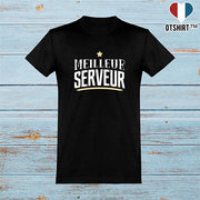  T shirt homme meilleur serveur