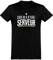  T shirt homme meilleur serveur