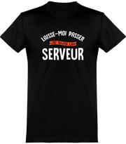  T shirt homme je suis serveur