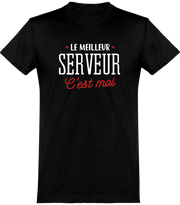  T shirt homme le meilleur serveur