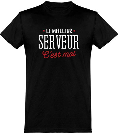  T shirt homme le meilleur serveur