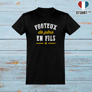  T shirt homme footeux de père en fils