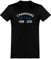  T shirt homme champions du monde sport