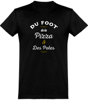  T shirt homme foot, pizza & potes
