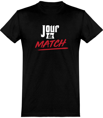 T shirt homme jour de match sport