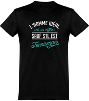  T shirt homme l'homme idéal tennisman