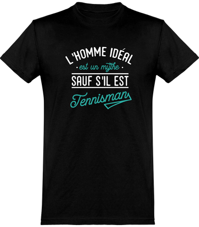  T shirt homme l'homme idéal tennisman