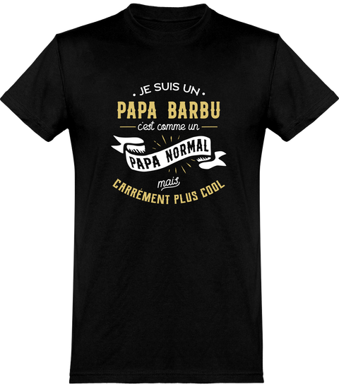  T shirt homme papa barbu